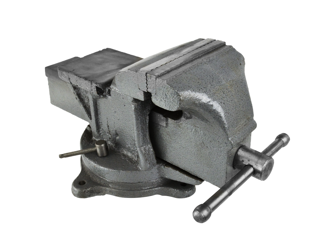 Svěrák otočný s kovadlinou, 125mm/5", 14kg, GEKO