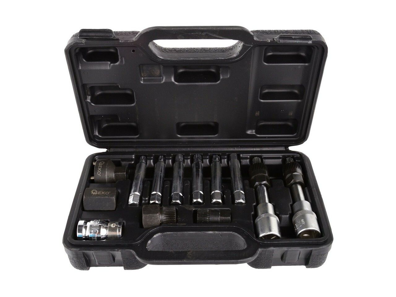 Sada bitů hex a hvězdy 1/2” pro alternátor, 13ks, GEKO