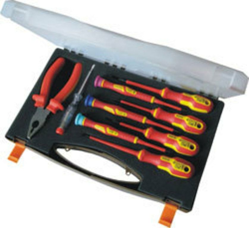 NAREX 862390 Sada šroubováků PL/PH + MICRO + kombi kleště 1000V S-LINE