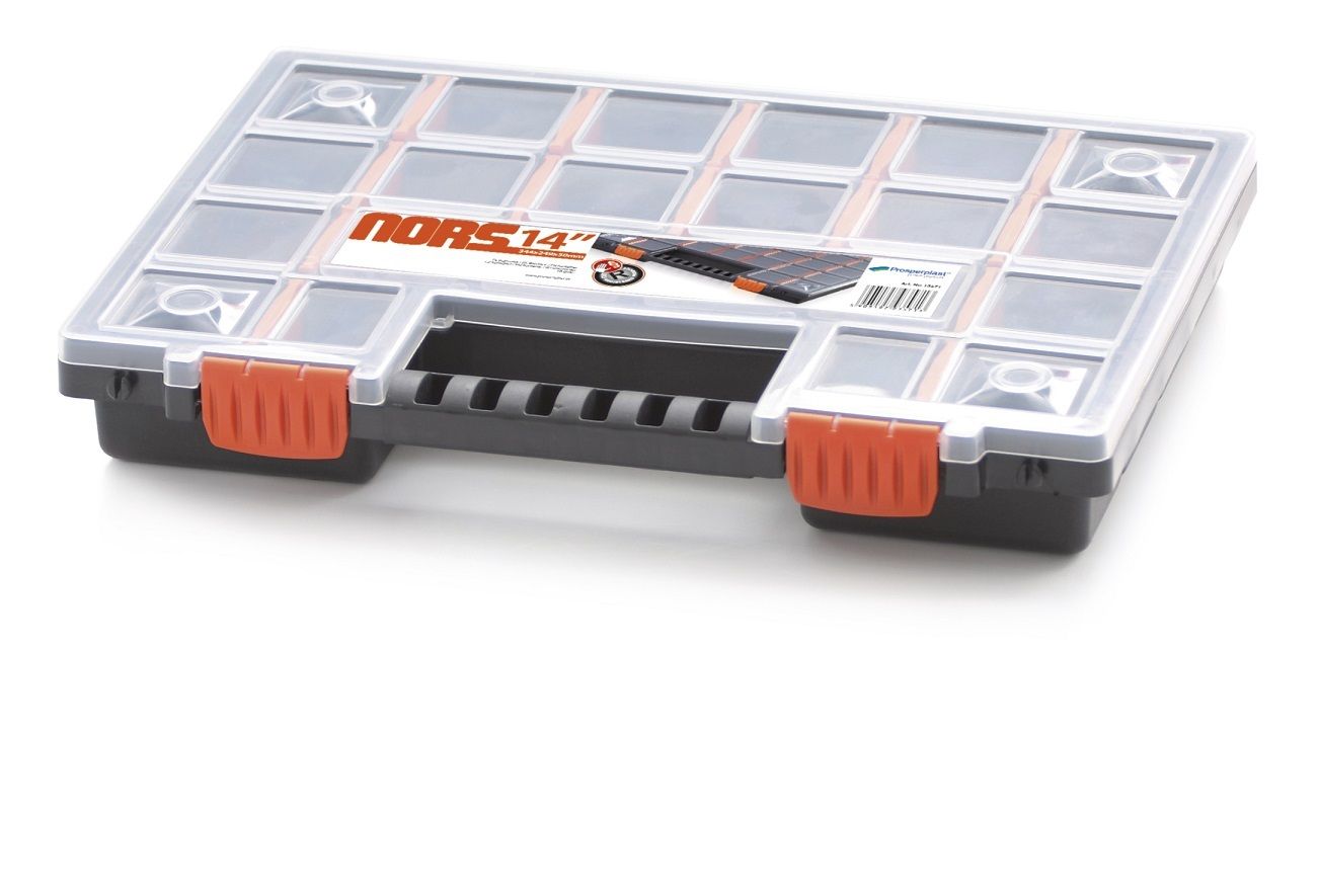 Plastový organizér 22 přihrádek NORS 344x249x50 PROSPERPLAST