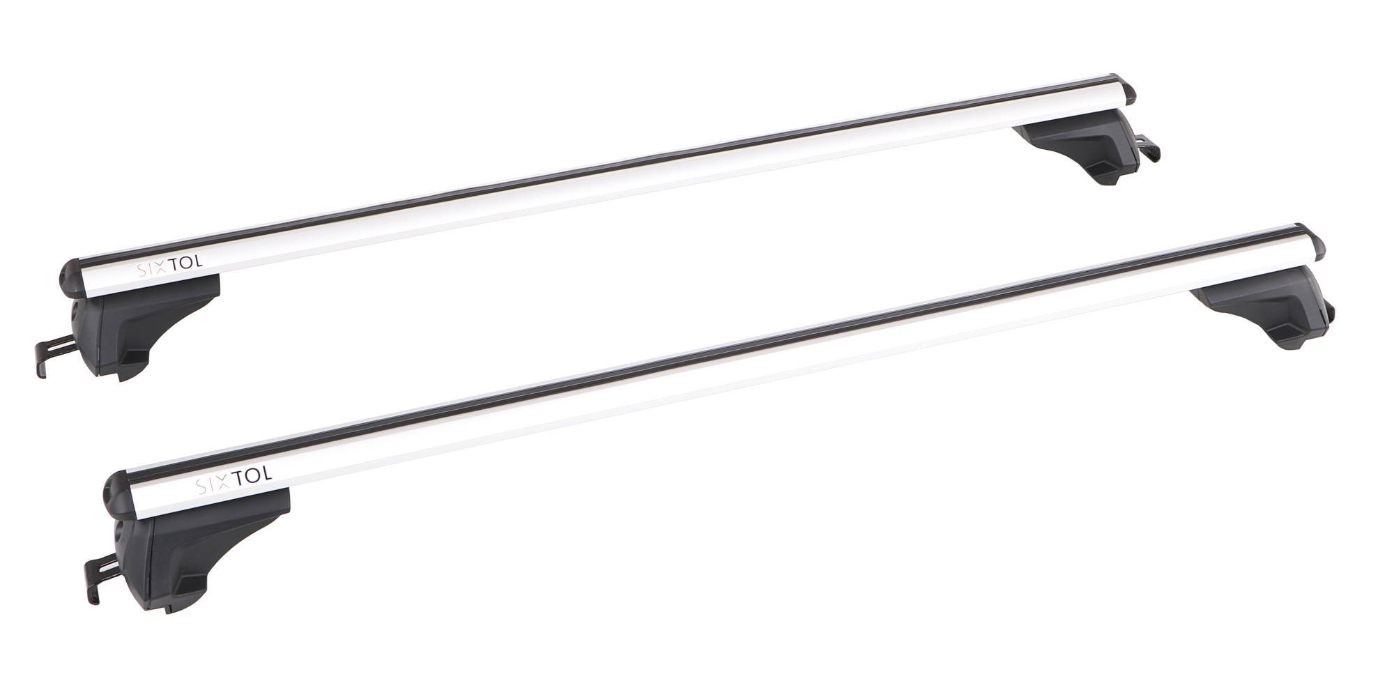 Fotografie Příčný nosník se zámkem hliníkový ROOF RACK IN PRO, 120cm, nosnost 90kg SIXTOL