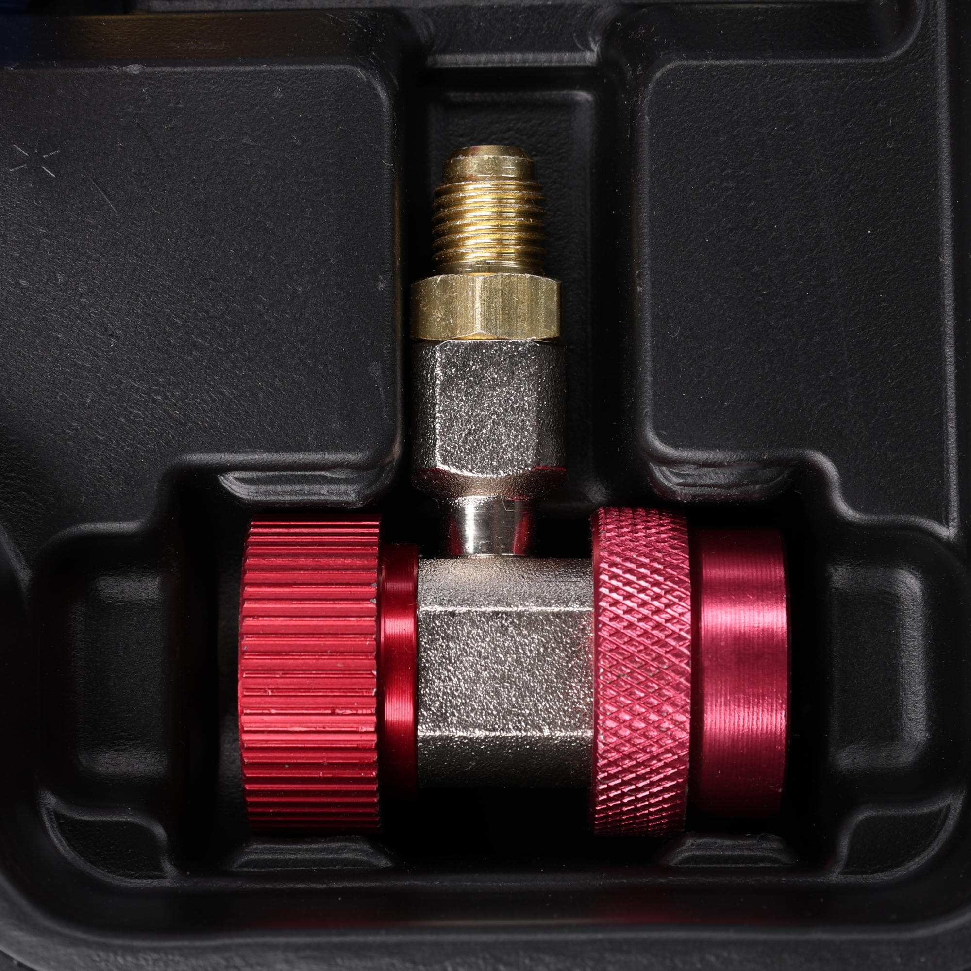 SIXTOL SX1280 MECHANIC AC TESTER 1 Sada na měření tlaku a těsnosti autoklimatizace