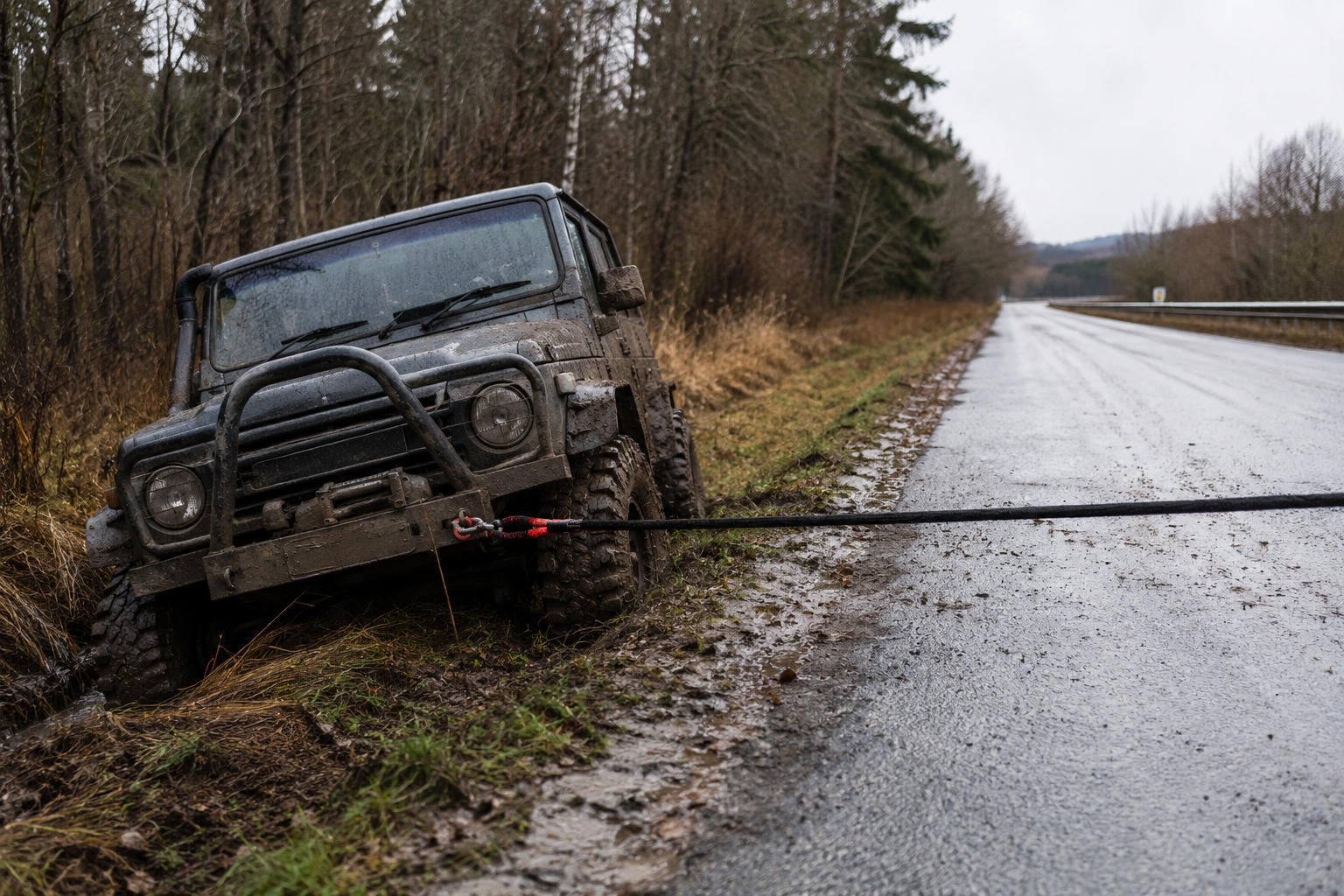 SIXTOL SX1366 Vyprošťovací lano CAR RECOVERY 2, délka 9 m, nosnost 11 t
