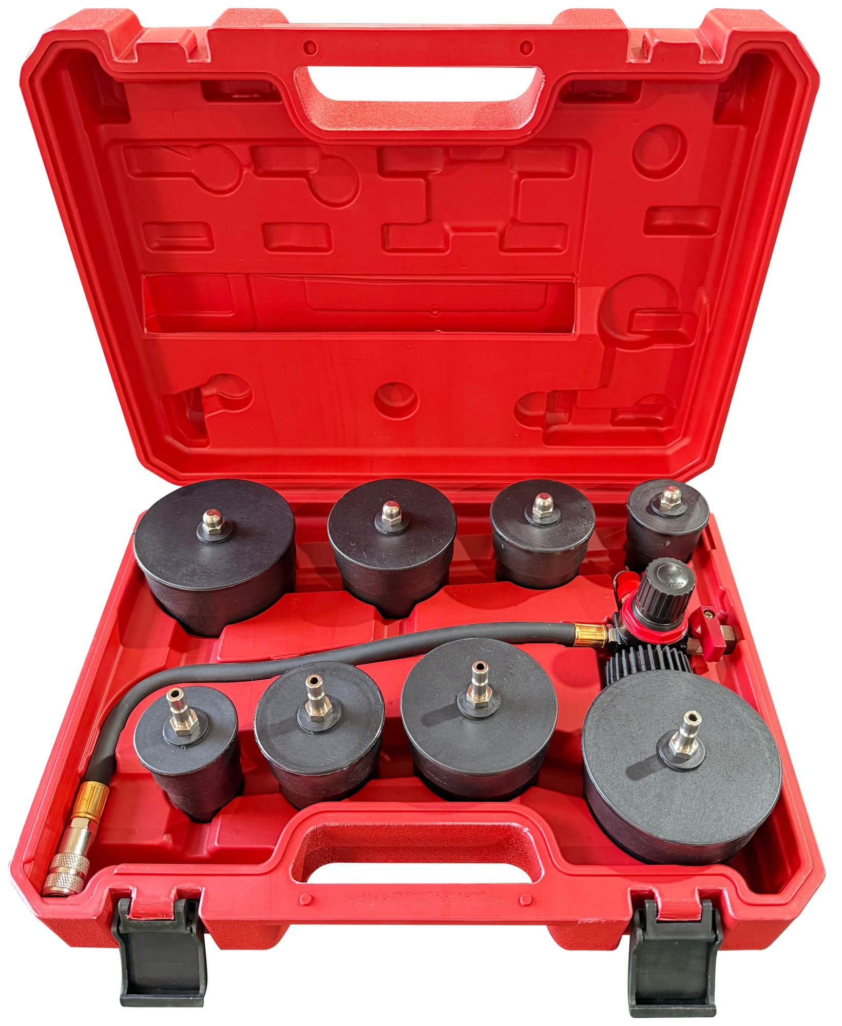 Sada pro testování těsnosti turbodmychadla MECHANIC LEAK TESTER 1, 9 ks SIXTOL