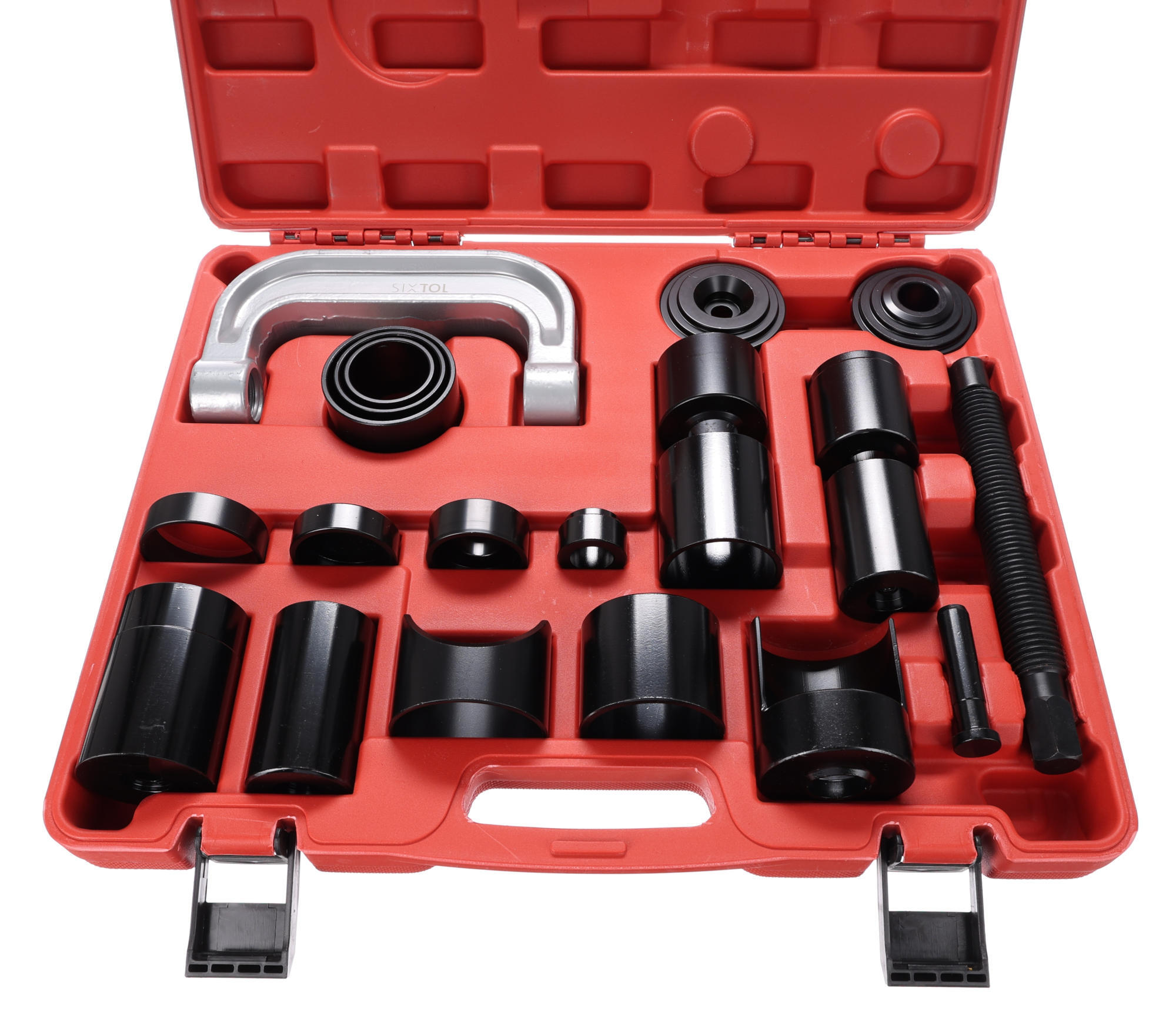 SIXTOL SX1510 Sada adaptérů pro demontáž kulových čepů MECHANIC BALL JOINT 7, 21 ks