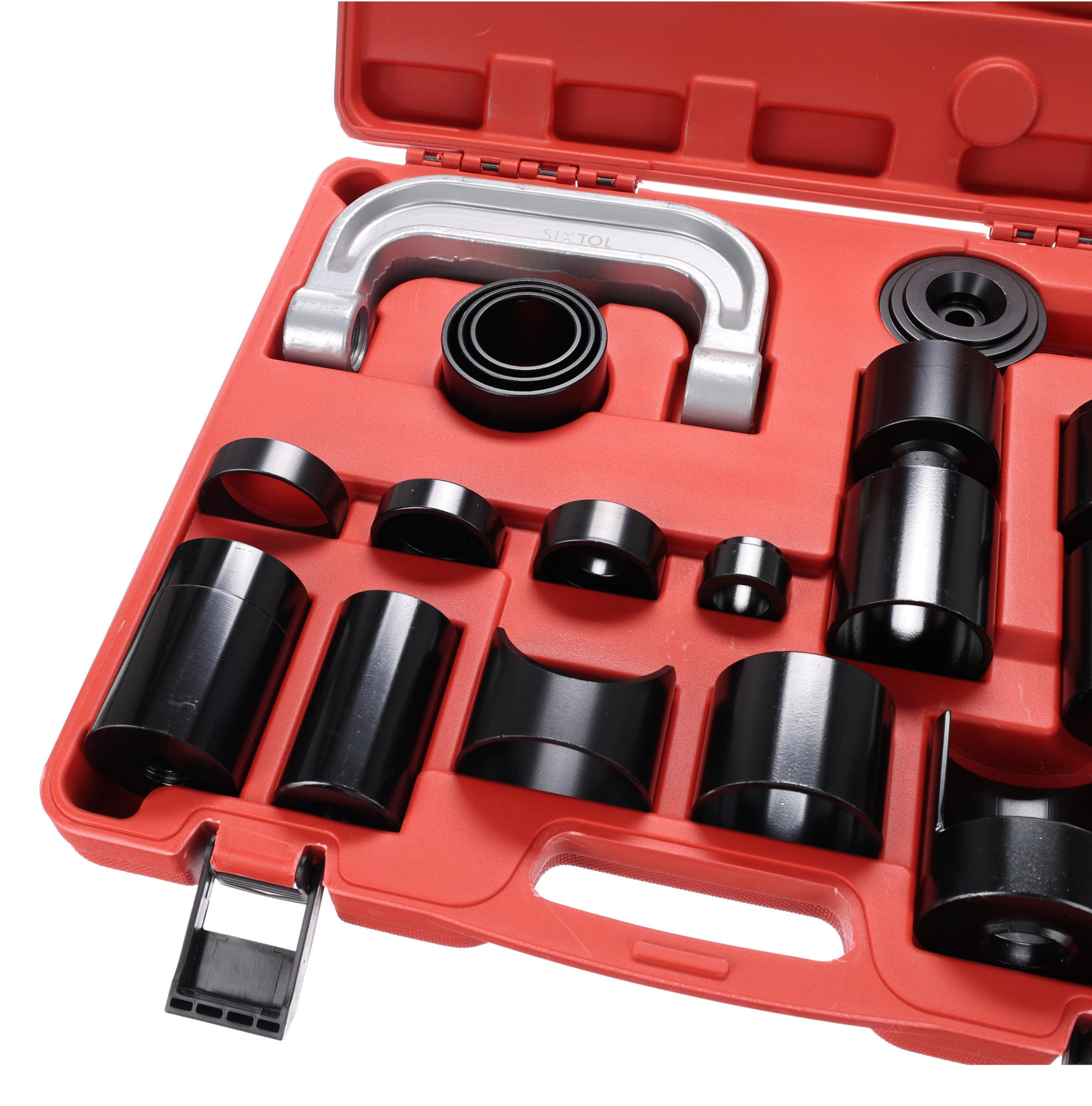 SIXTOL SX1510 Sada adaptérů pro demontáž kulových čepů MECHANIC BALL JOINT 7, 21 ks