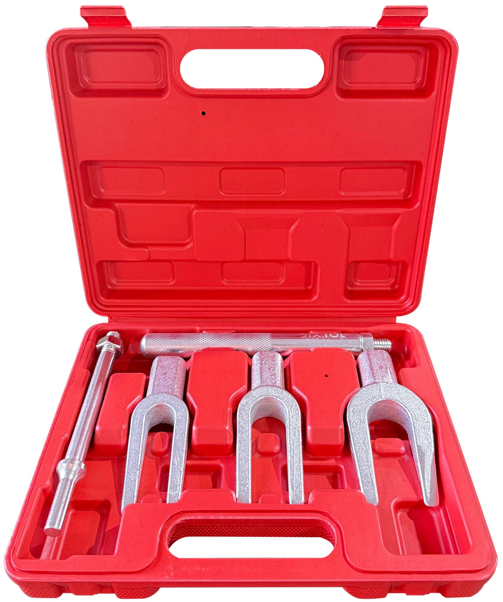 Fotografie Sada stahováků kulových čepů a ramen MECHANIC BALL JOINT 8, 5 ks SIXTOL