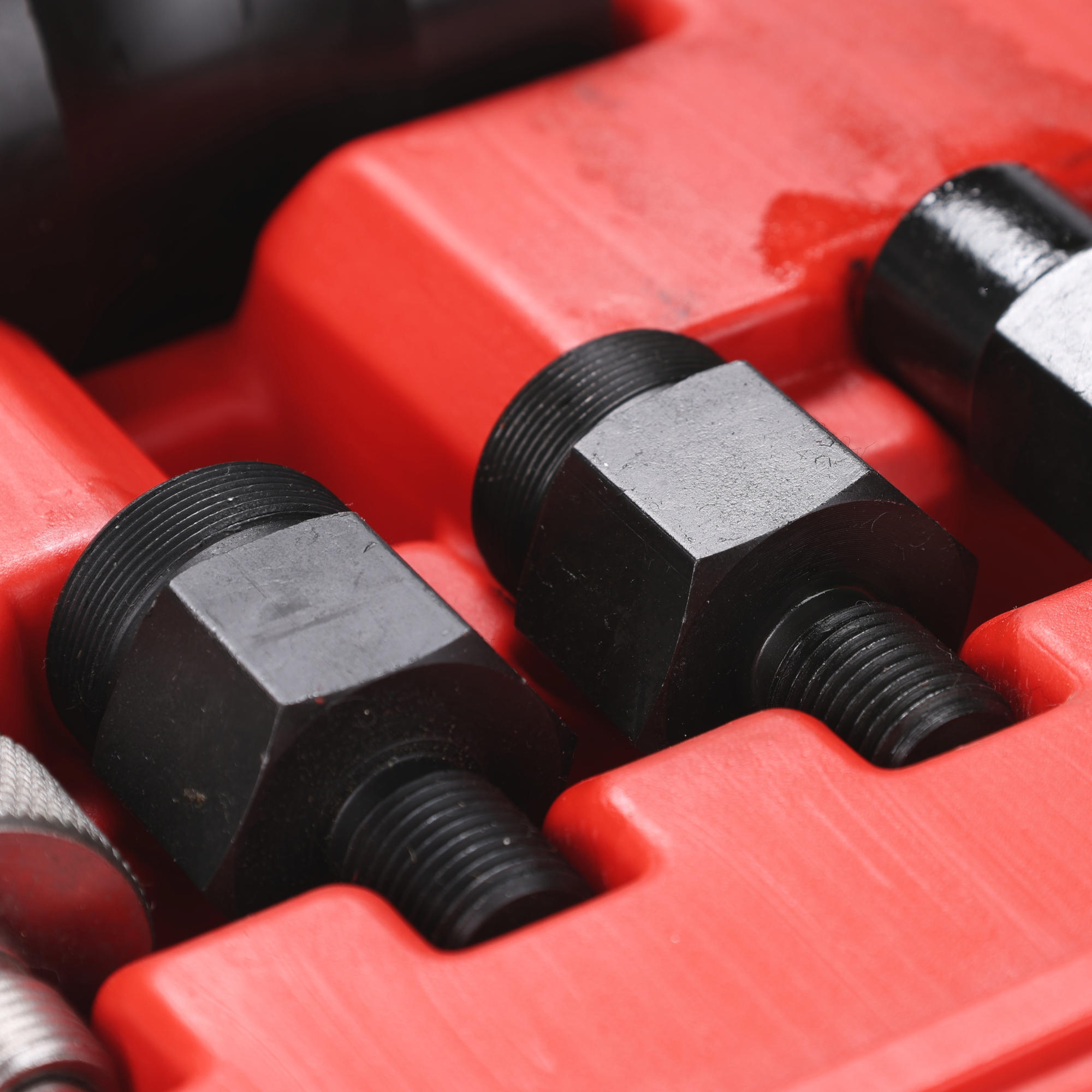Sada na demontáž vstřikovačů s rázovým kluzným kladivem MECHANIC PULLER SET 1, 14 ks SIXTOL SX1518