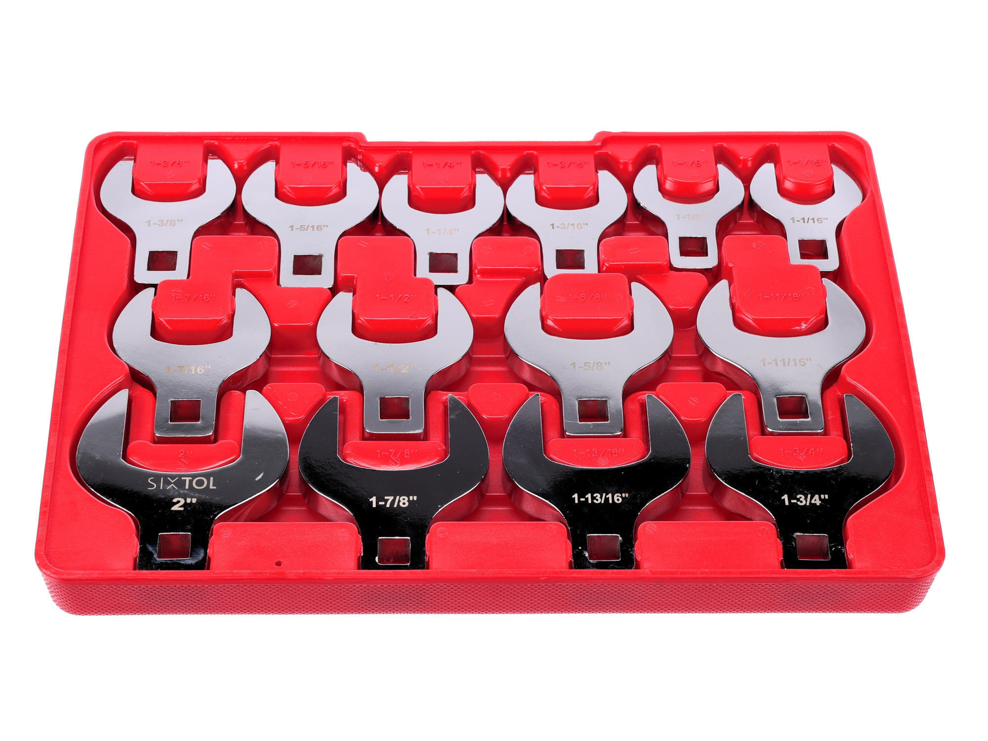 SIXTOL SX1550 Sada vyměnitelných stranových klíčů MECHANIC WRENCH SET 5, 1/2", 14 ks