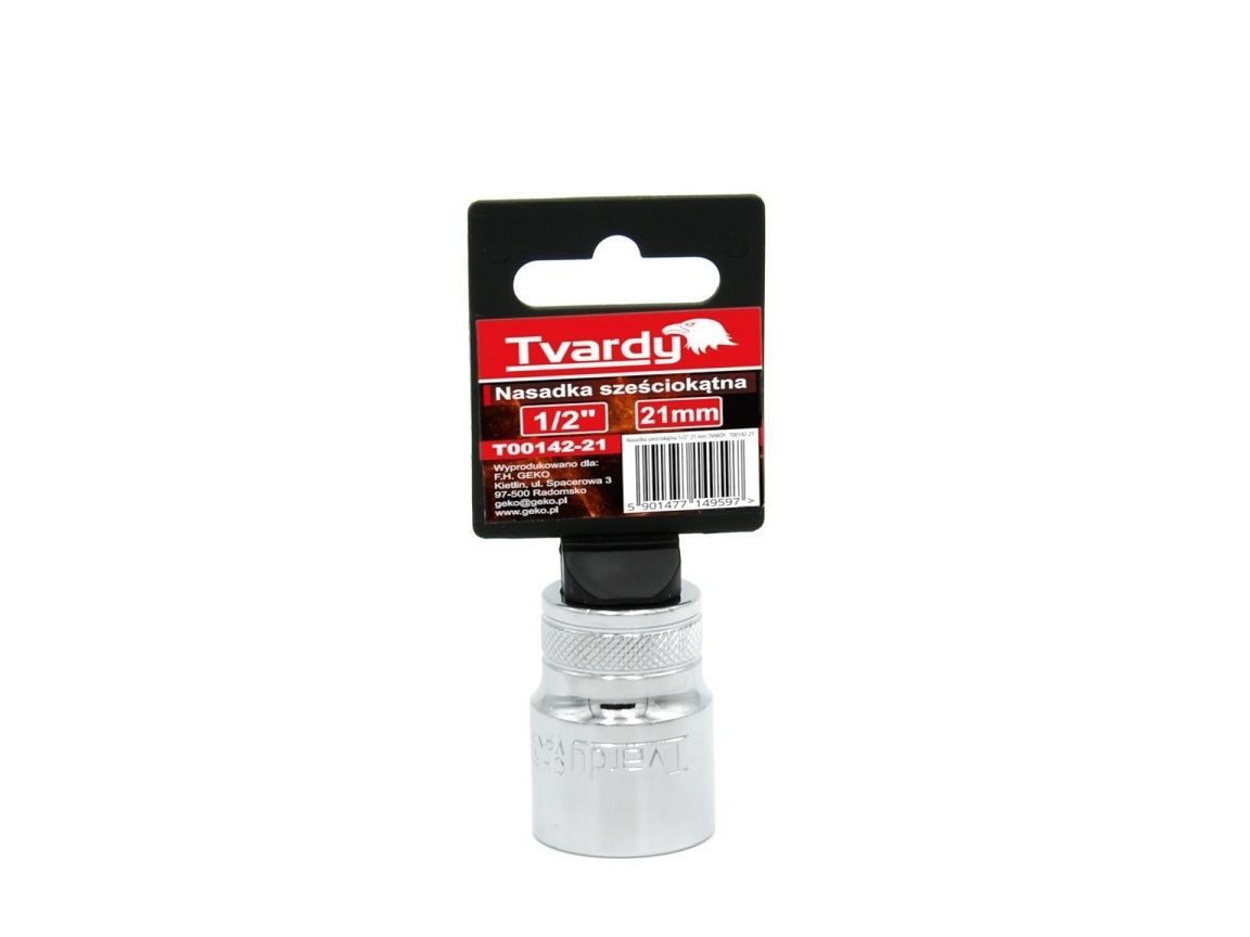 Fotografie Hlavice nástrčná 1/2" 21 mm TVARDY