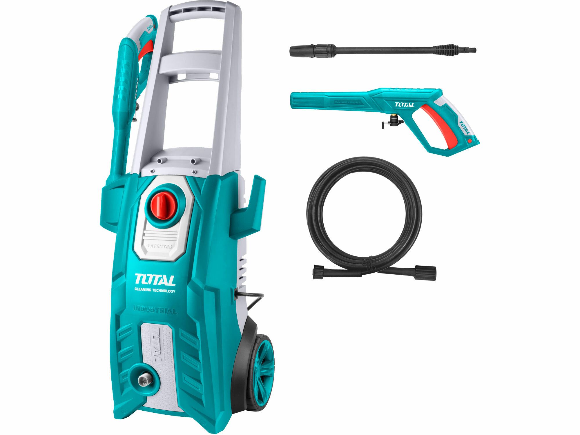 Čistič vysokotlaký, 1800W, industrial TOTAL-TOOLS
