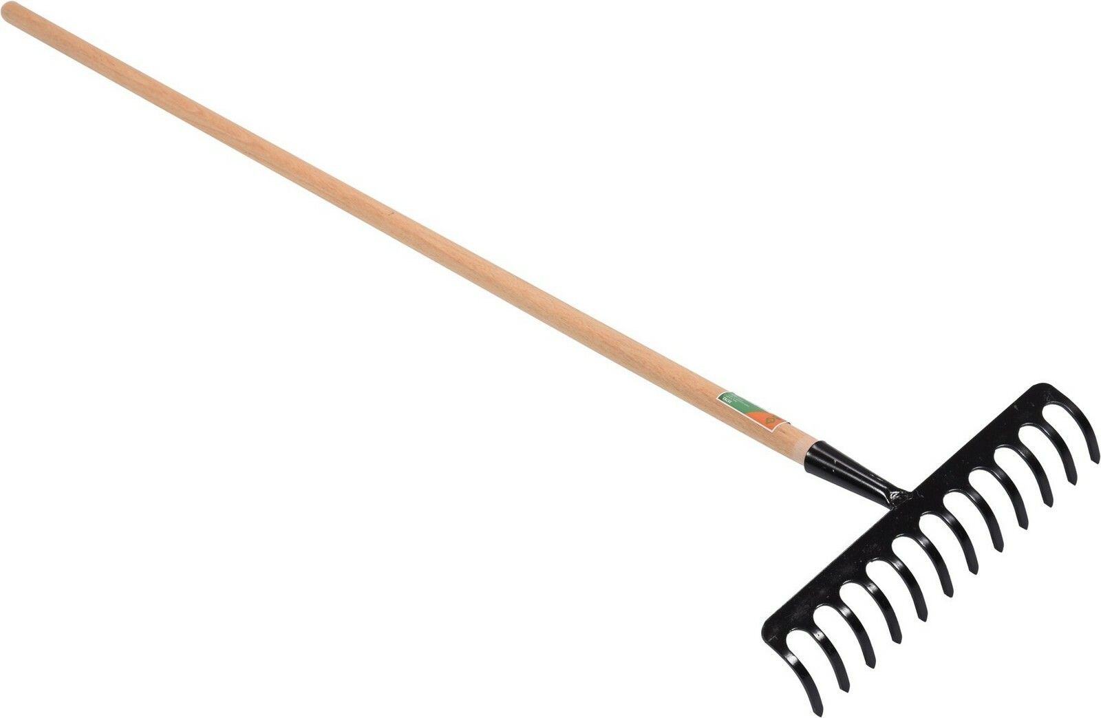Hrábě 12 zubů s násadou TOYA
