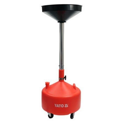 Miska na odčerpání oleje 20l 420 mm nastavitelná výška 75-155 cm YATO