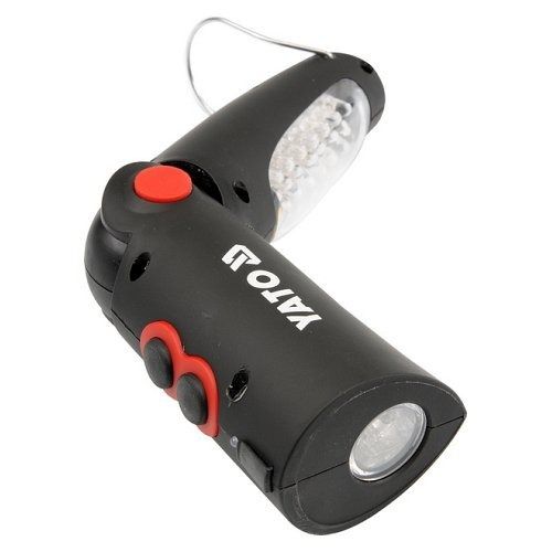 Montážní lampa, AKU, LED 21+5, nabíjecí, YATO