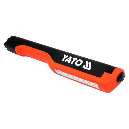 Lampa ruční 8 LED, s klipem, 80 lm, YATO-08514
