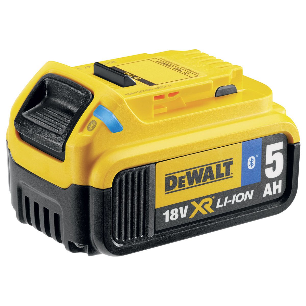 Dewalt 18 V XR Li-Ion 5,0 Ah zásuvný akumulátor s Bluetooth