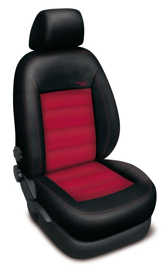 Autopotahy kožené BMW X5 I, od r. 2000-2006, AUTHENTIC VELVET černočervené