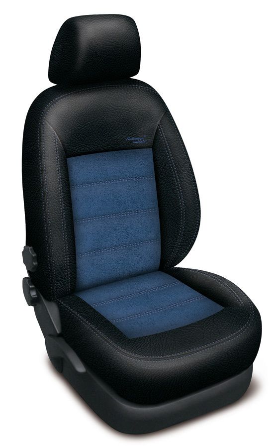 Autopotahy kožené BMW X5 I, od r. 2000-2006, AUTHENTIC VELVET černomodré SIXTOL