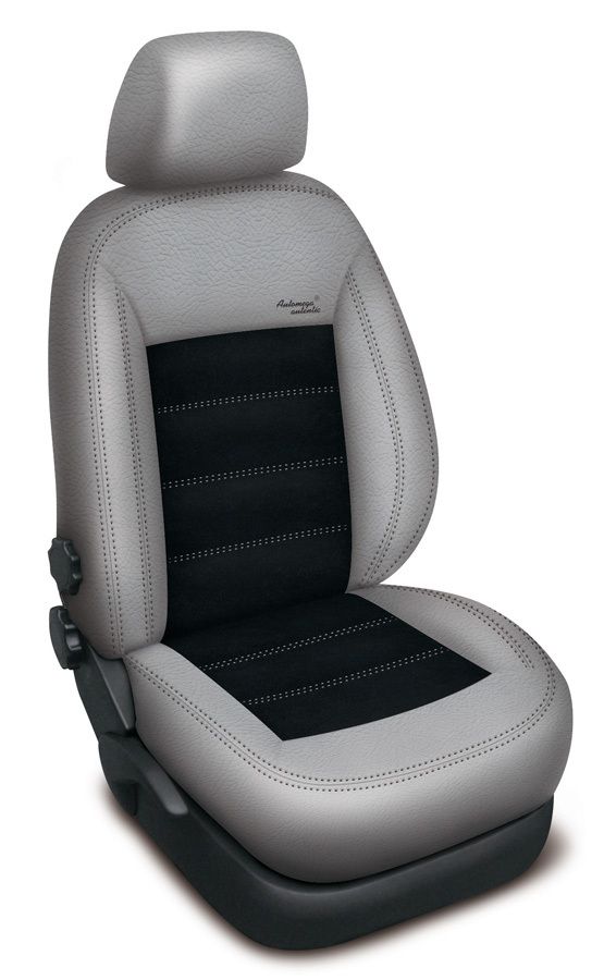 Autopotahy kožené BMW X5 I, od r. 2000-2006, AUTHENTIC VELVET šedočerné SIXTOL
