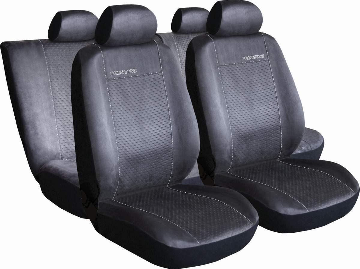 Autopotahy ALCANTARA šedé UNI SIXTOL