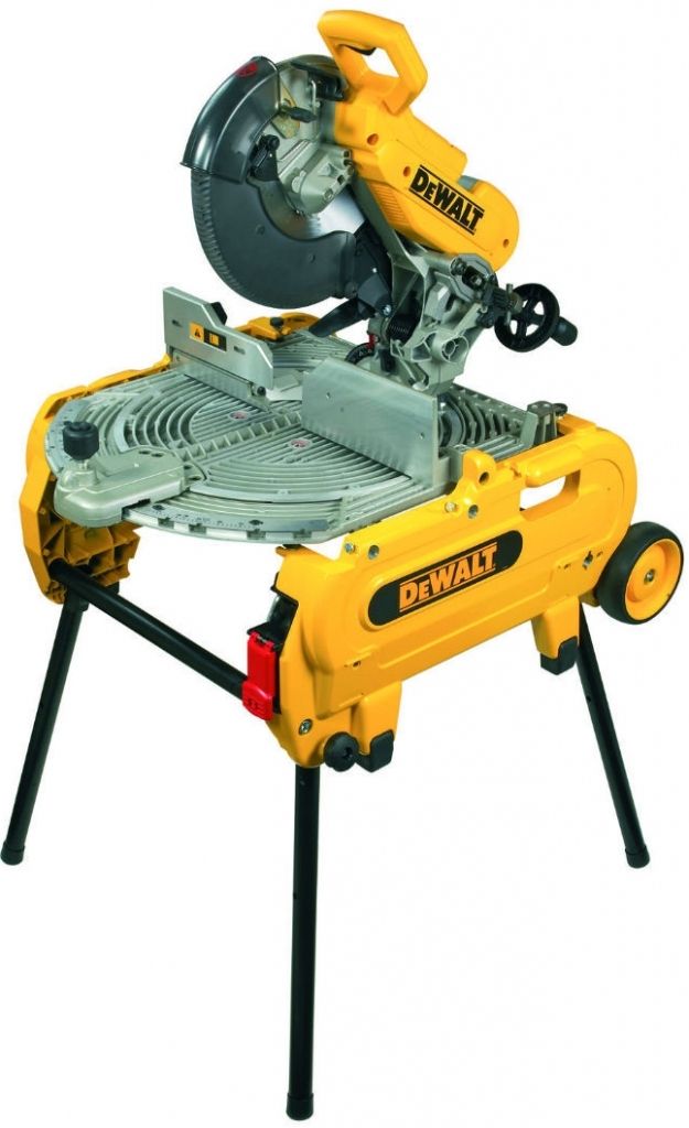 Stolová, kapovací a pokosová pila 305mm DeWalt