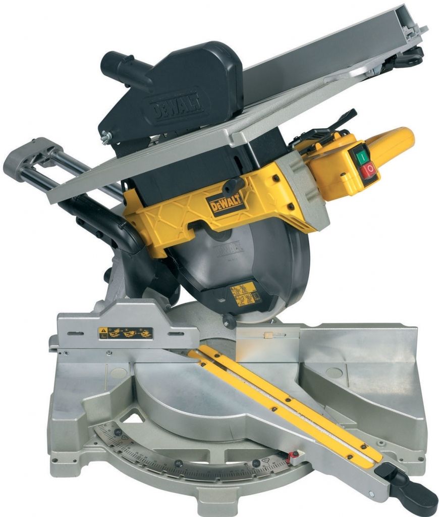 Pokosová pila a stolová kotučová pila 305mm 1600W, DeWalt