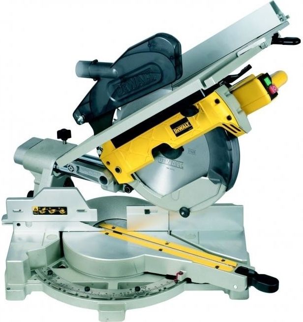 Stolová, kapovací a pokosová pila 305mm, 1600W DeWalt