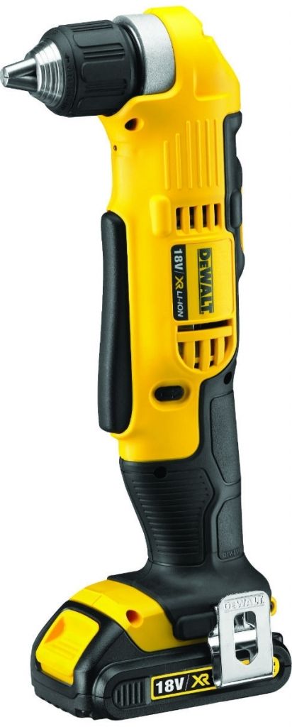 Aku pravoúhlá vrtačka DeWalt 1 x Li-Ion / 1,5 Ah / 33 Nm
