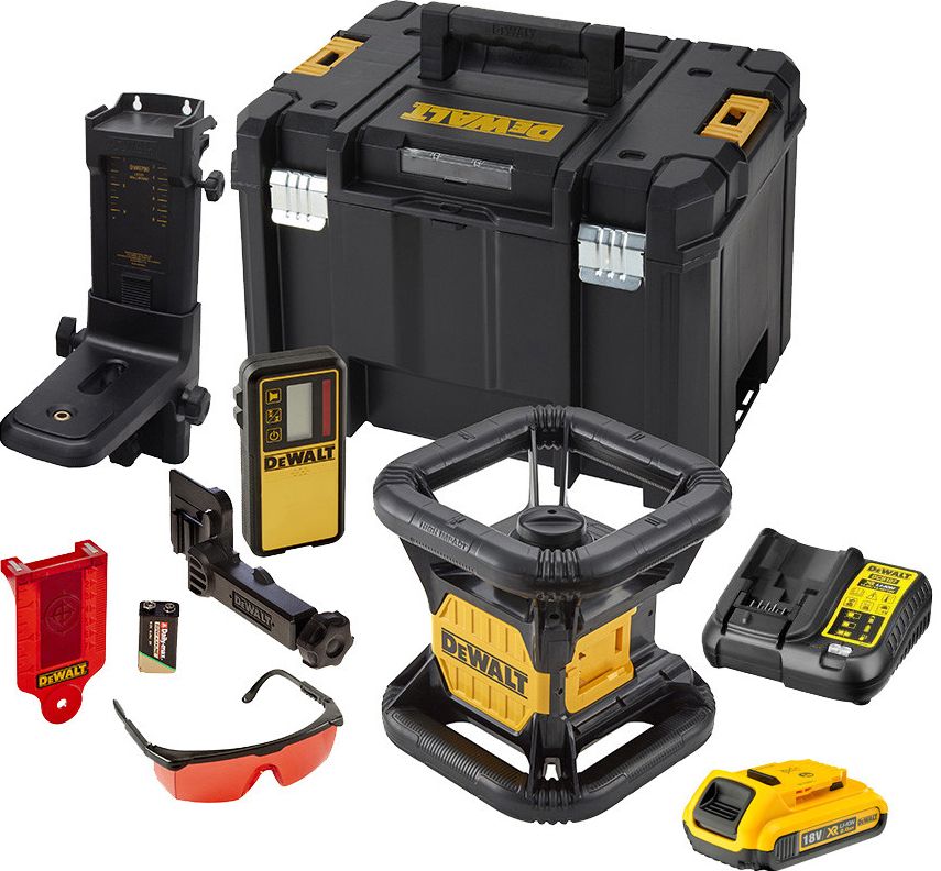 Rotační laser s olovnicí 18V 2,0Ah DeWALT