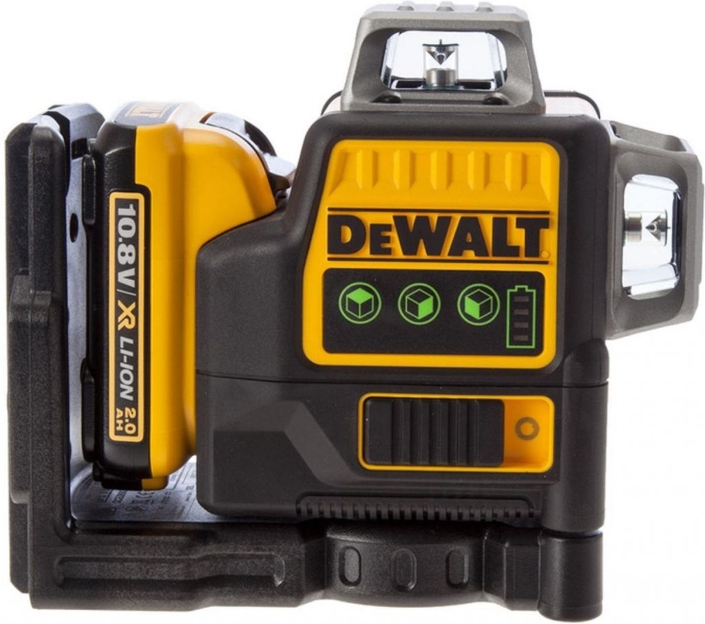Aku křížový zelený laser 2x360° 10,8V XR 1x2,0Ah DeWALT