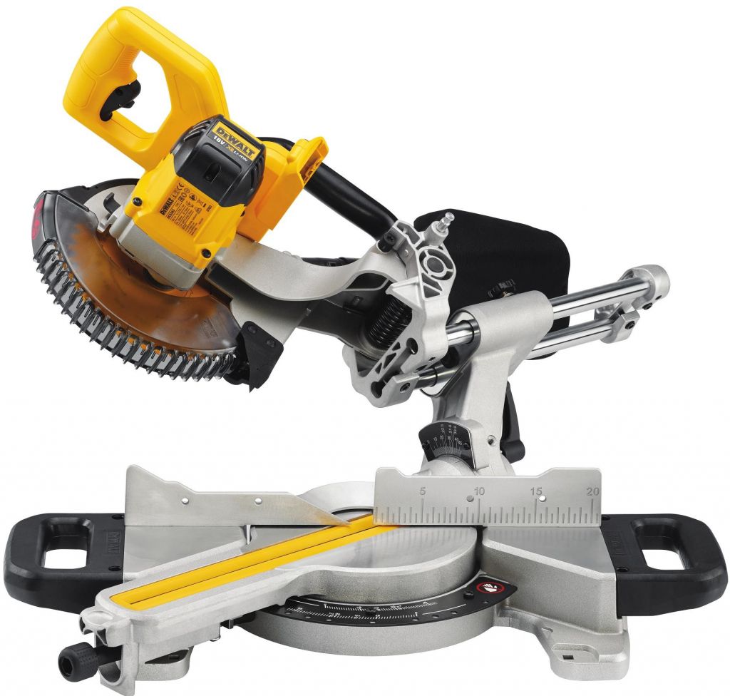 Aku pokosová pila 184mm 18 V DeWalt, bez akumulátorů