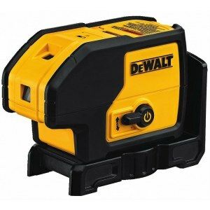 Dewalt Laser s 5 bodovými a jedním čárovým paprskem