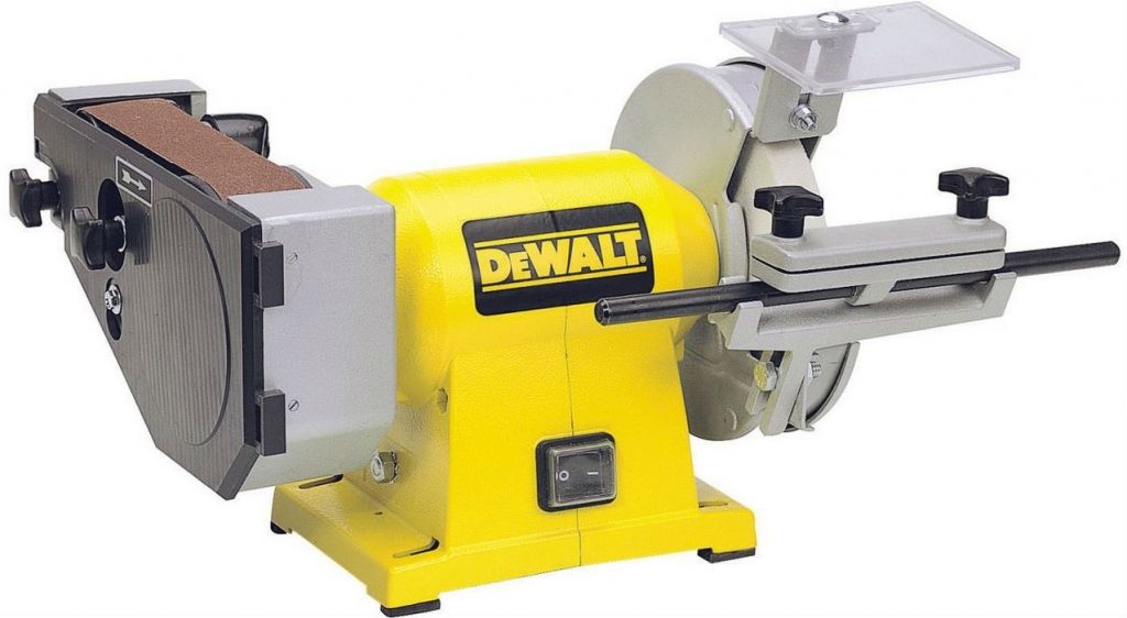 Pásová a kotoučová bruska DeWalt