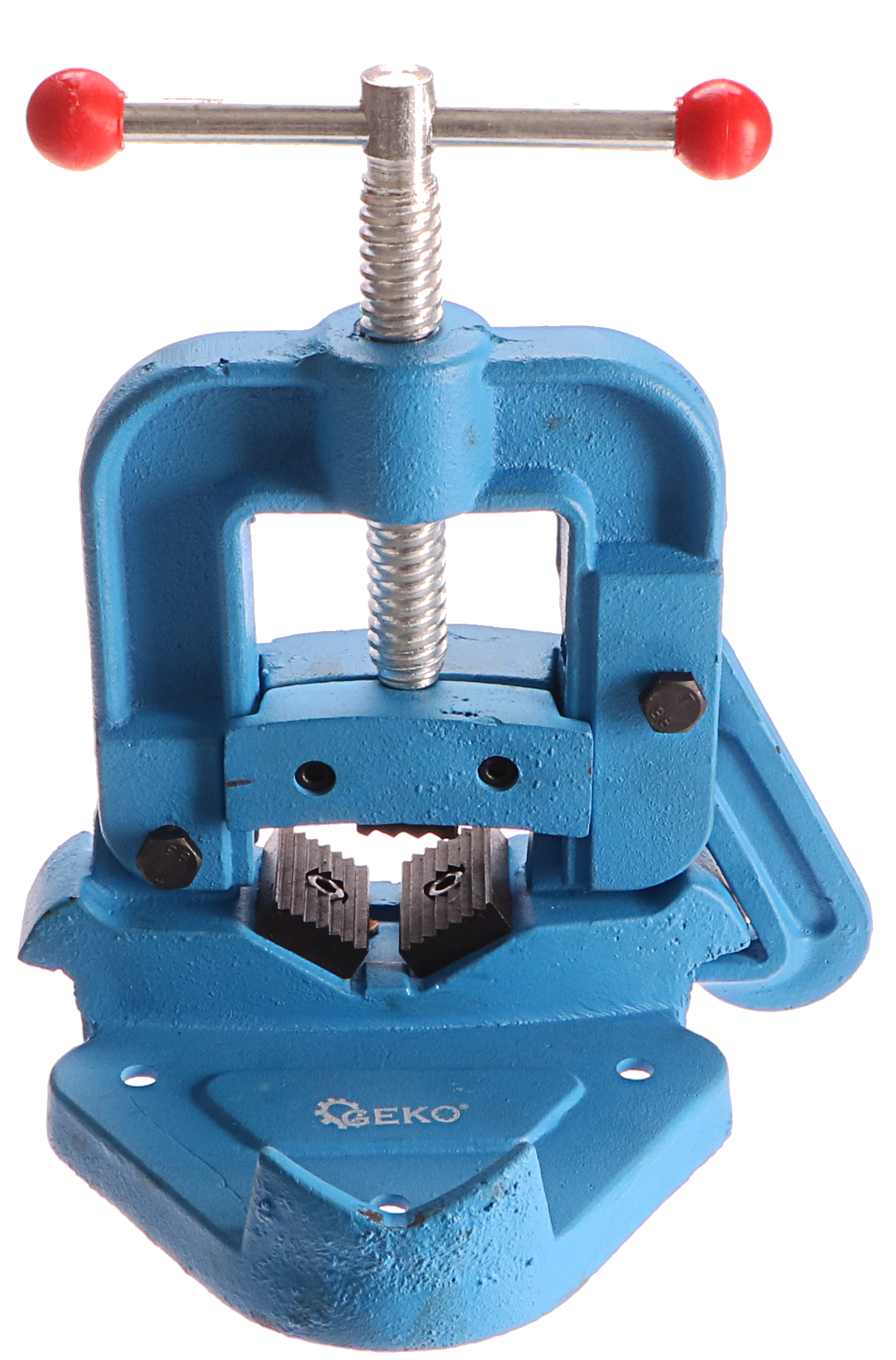 Svěrák na trubky, max. průměr trubek 3", GEKO