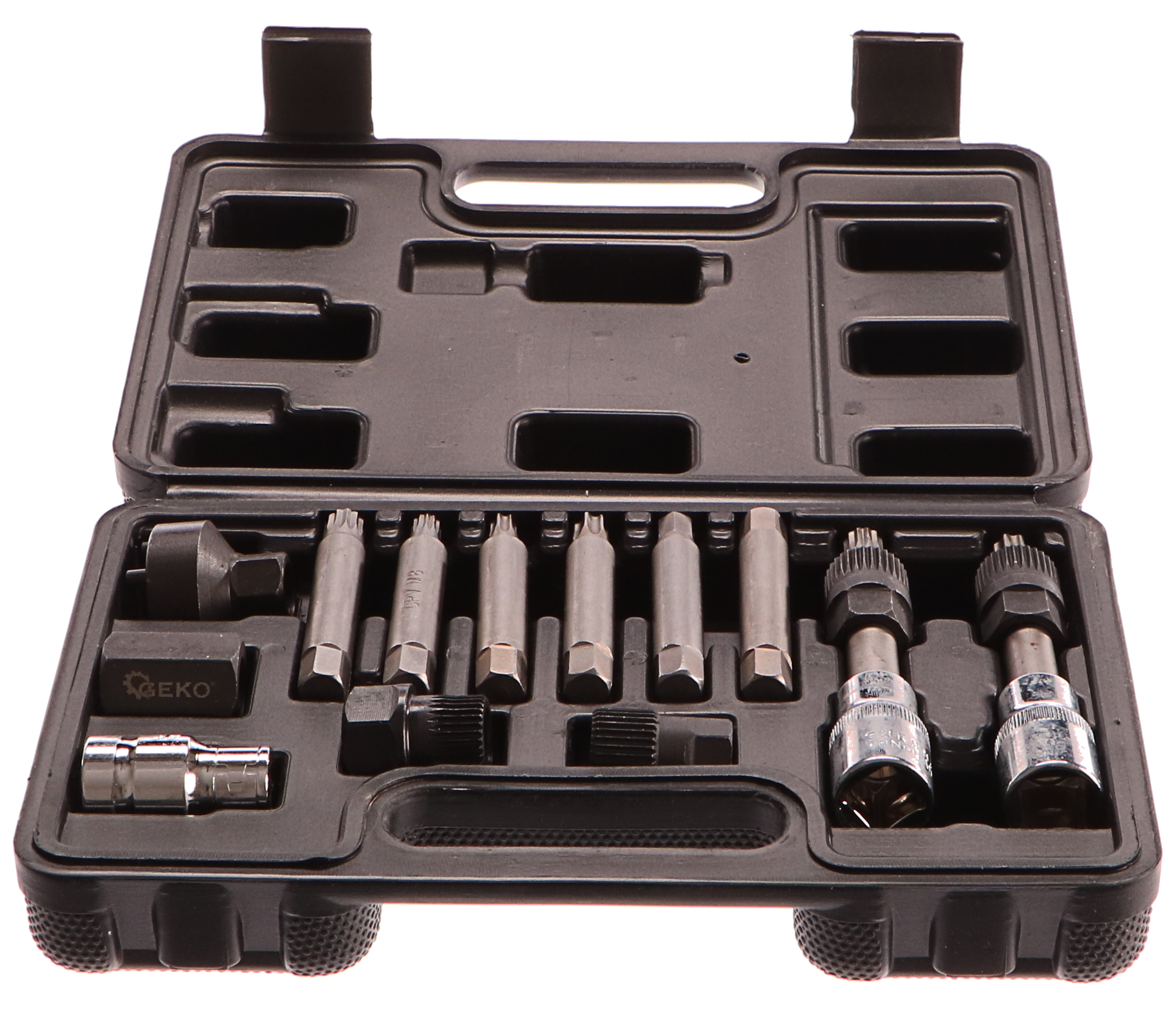 Sada bitů hex a hvězdy 1/2” pro alternátor, 13ks, GEKO