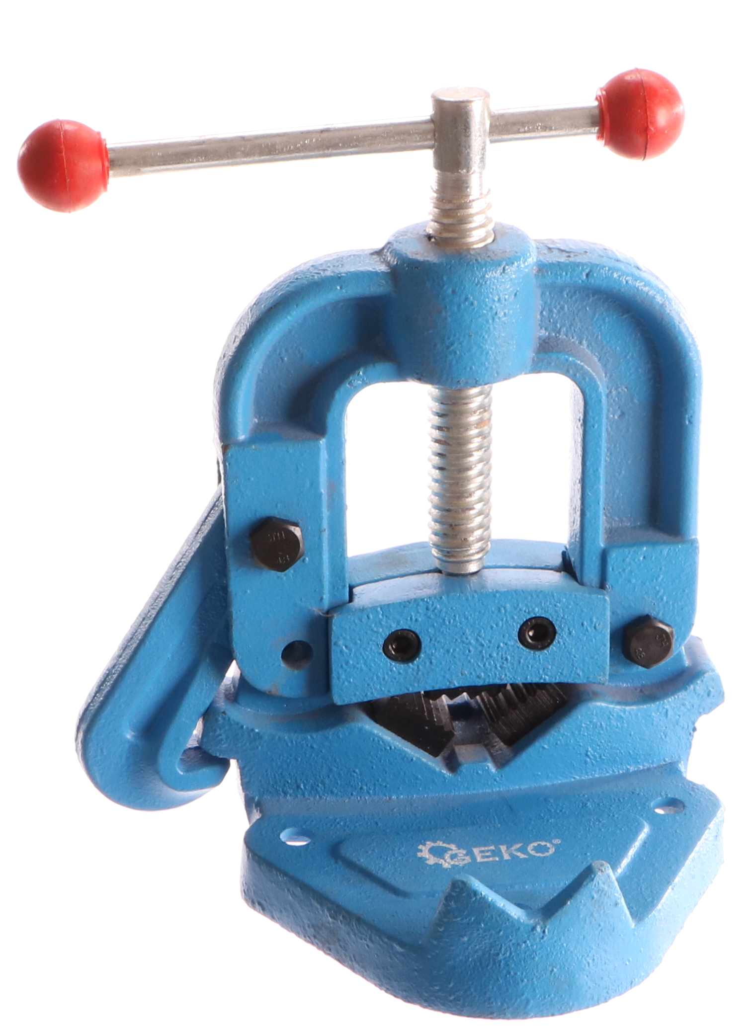 Svěrák na trubky, max. průměr trubek 2", GEKO