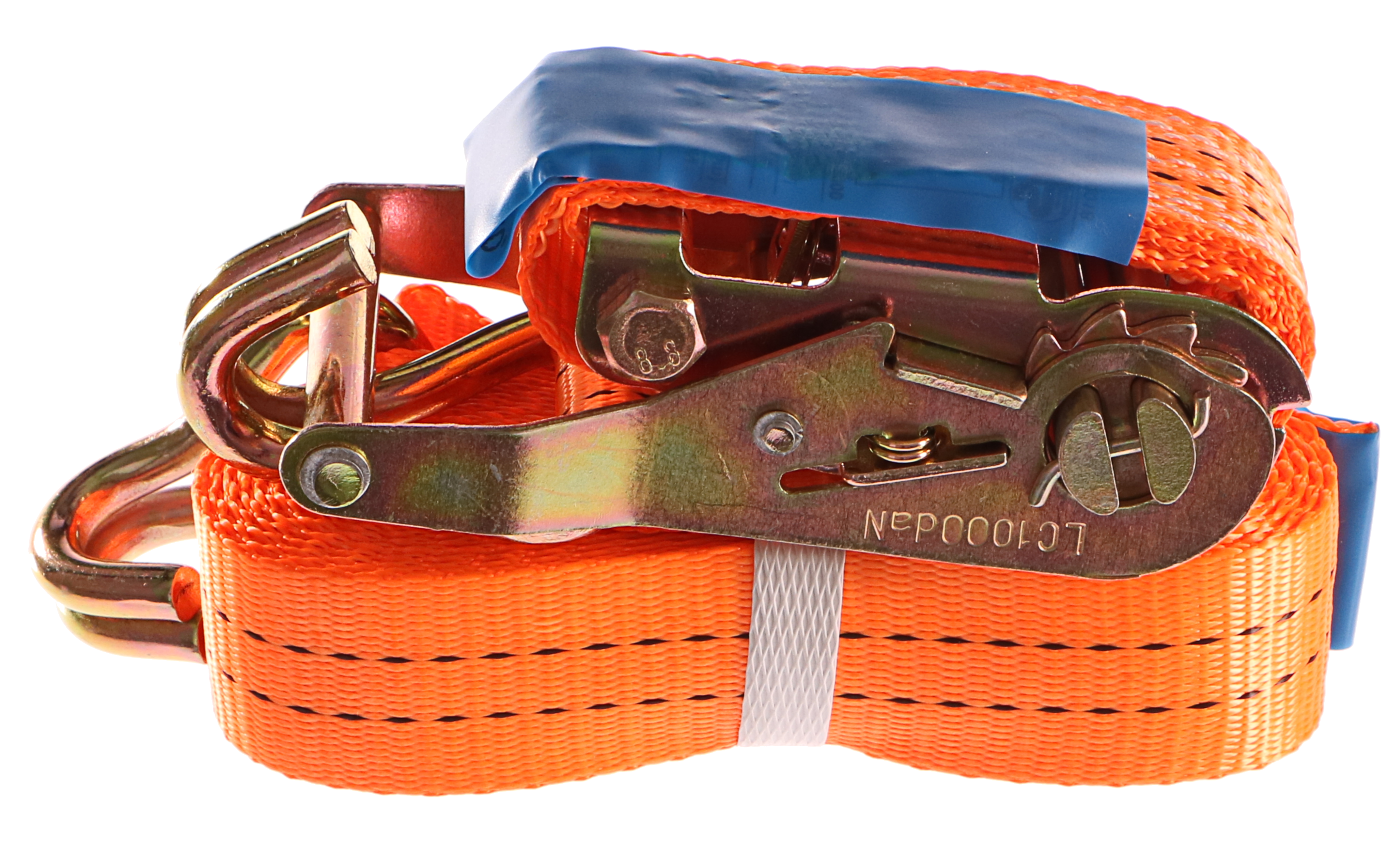 Popruh upínací s ERGO ráčnou a hákem, 4m/2T/40mm, GEKO