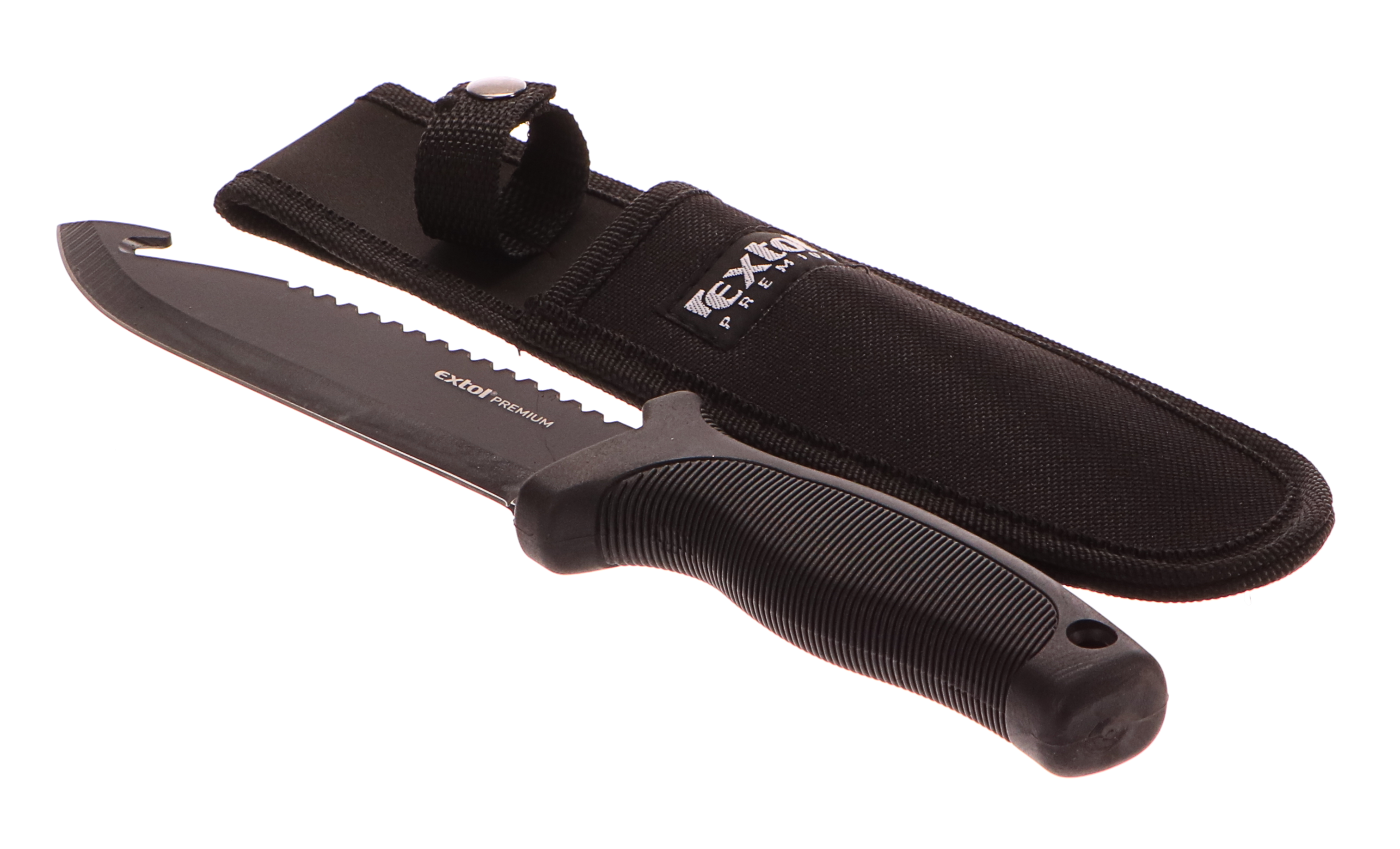 Nůž lovecký, 270/150mm, nerez, s nylonovým pouzdrem, EXTOL PREMIUM