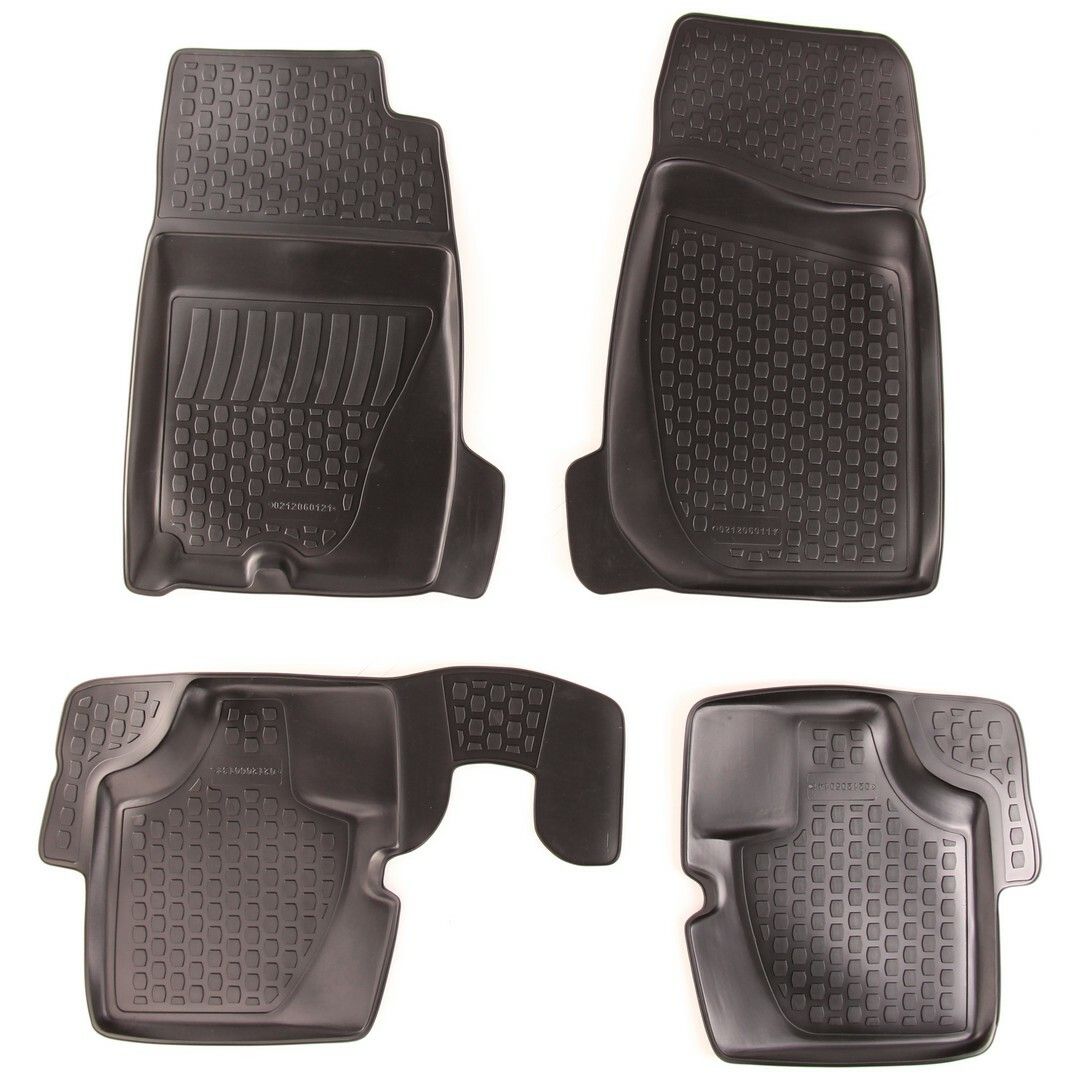 Gumové koberce Suzuki Jimny III (FJ) (JB23/JB33/JB43/JB53) (98-) (2D) SIXTOL