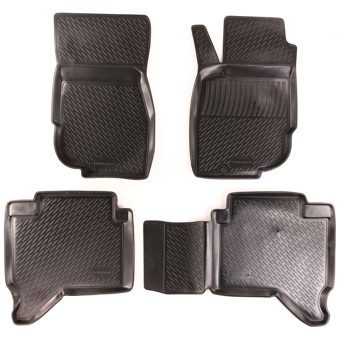 Gumové koberce Toyota Hilux VII Pick Up (N70 KUN) (10-) (2D) SIXTOL