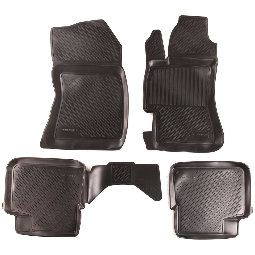 Gumové koberce Subaru Impreza III Hatchback (GE/GH/GR/GV) (07-14) (2D) SIXTOL