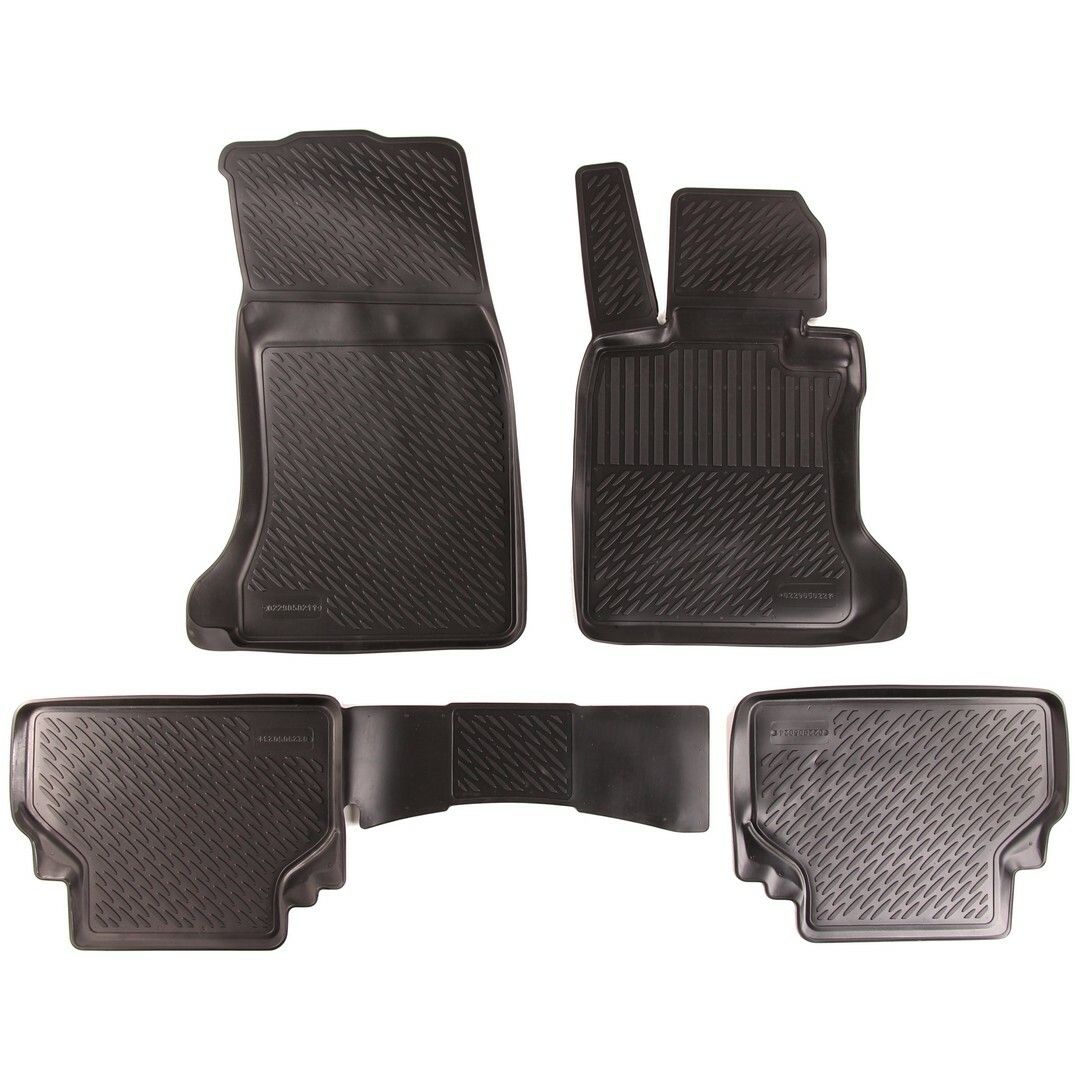Gumové koberce BMW 5-er Limousine E60 / Touring E61 (06/2003-2010) (2D) SIXTOL