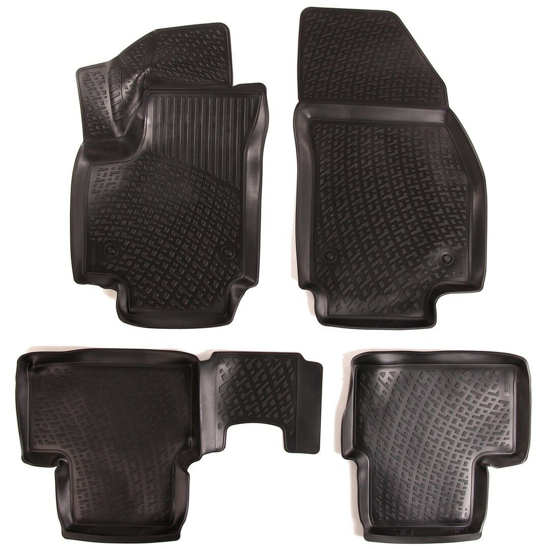 Rubberen vloermatten set voor Opel Meriva B (2010-2017) - hoge rand 15 mm