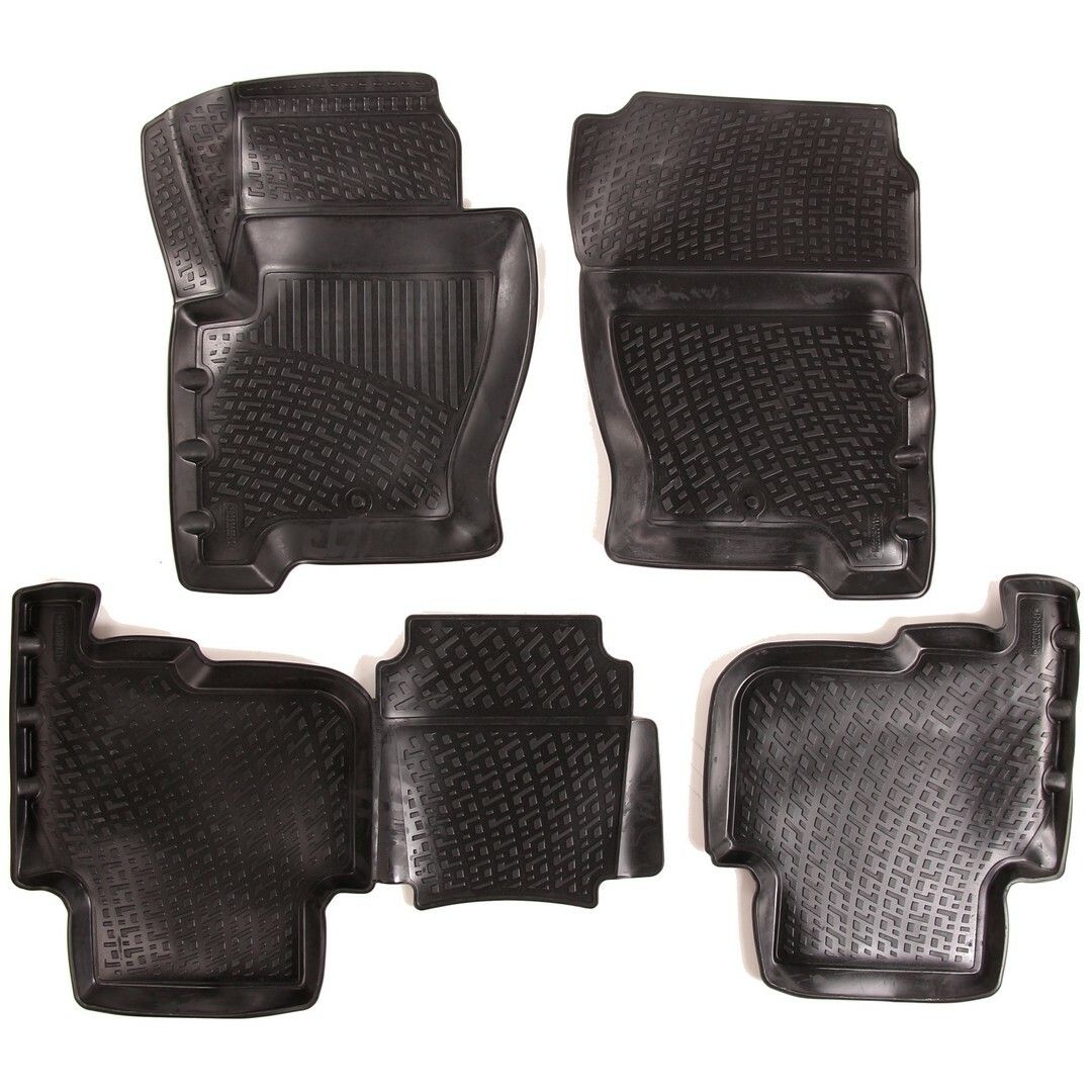 Gumové koberce Land Rover Discovery IV (LA) / LR4 (09-) (3D) SIXTOL