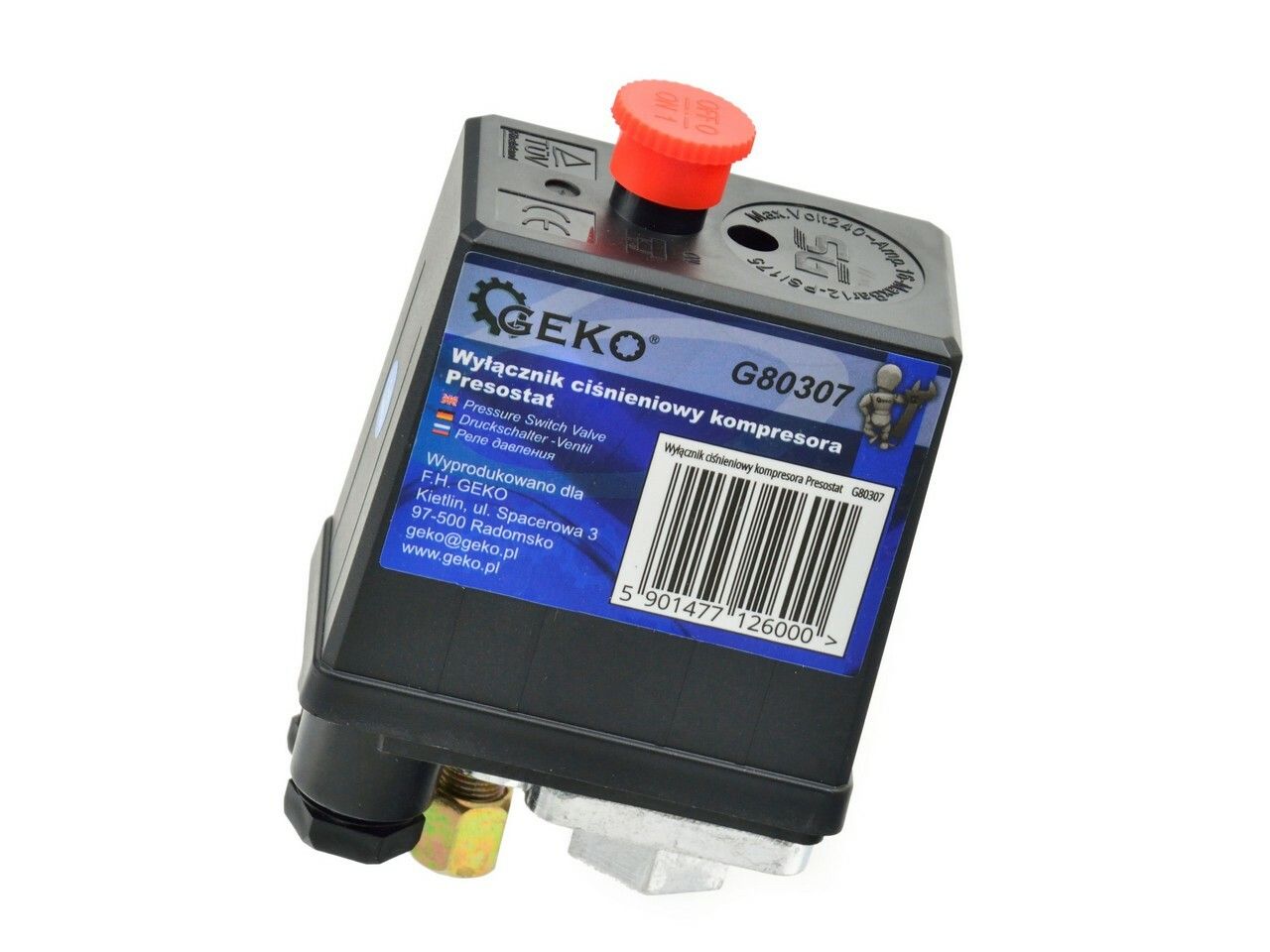 GEKO G80307 tlakový spínací ventil