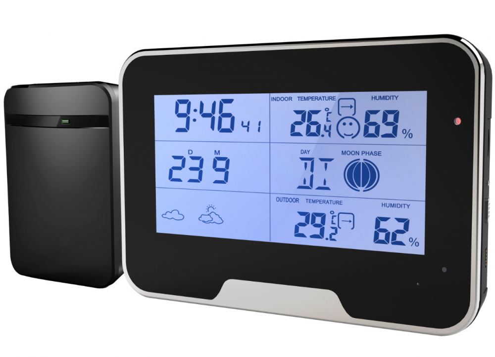 Skrytá WiFi kamera v meteostanici 1080p CEL-TEC