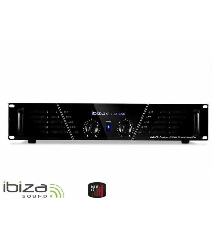 Zesilovač IBIZA 2x240W AMP300 černý