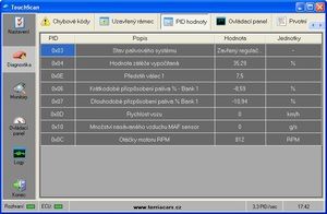 ELM 327 USB + program TouchScan CZ SIXTOL