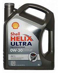 Motorový olej Ultra Professional AV-L 0W-30 1L SHELL