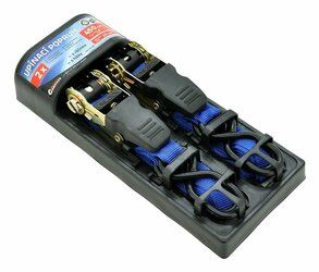 Popruh s ráčnou a háky 2ks 125daN 24mm x 4,50m TÜV COMPASS